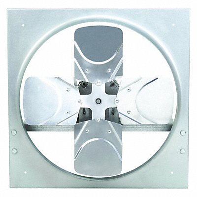 DAYTON 10E024 Exh/Sp Fan 18In Bl Alum 115/230V