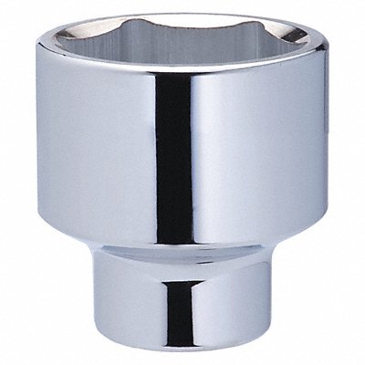 WESTWARD 10E270 Socket Steel Chrome 3/4 in
