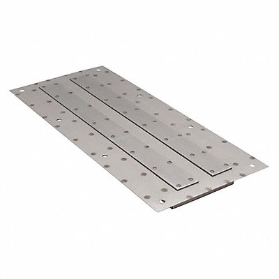 GRAINGER 10E728 Plate Magnet 14-1/2 x 8 Ceramic Alum