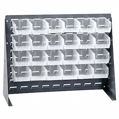 QUANTUM STORAGE SYSTEMS QBR272121024CL Louvrd Bnch Rk 1/4x21x27in Load Capacity 140lb