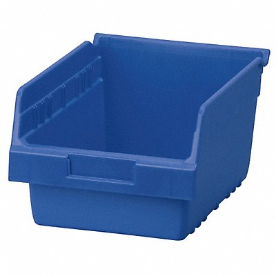 AKRO-MILS 30080BLUE D5434 Shelf Bin Blue Plastic 6 in