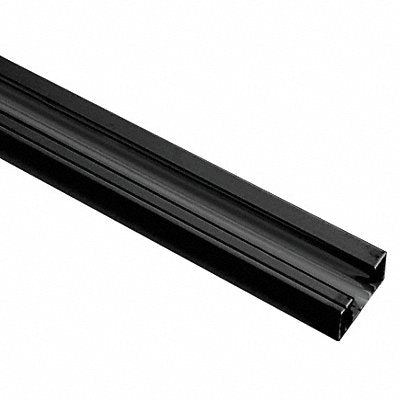LUMAPRO 10F176 H Track Section Black 2ft 120V AC