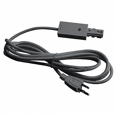 LUMAPRO 10F184 Cord and Plug Connector Black 4 1/4in