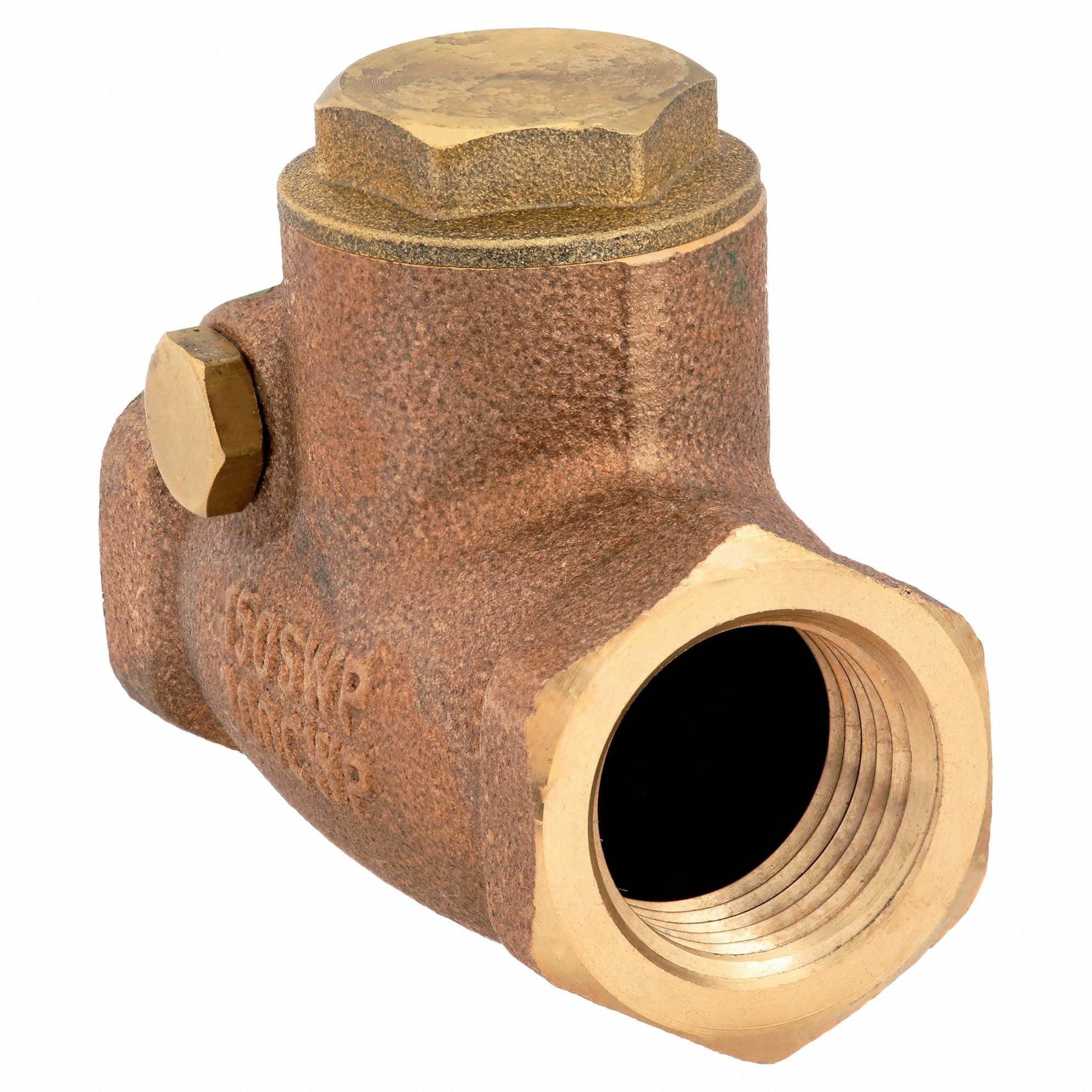 GRAINGER 10F301 Swing Check Valve 2.2 in Overall L