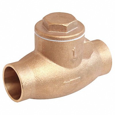 GRAINGER 10F321 Swing Check Valve 7.875 in Overall L