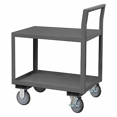 GRAINGER LDO182436295 Low-Profile Utility Cart 1 200 lb Steel