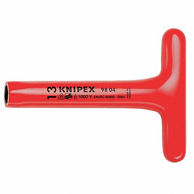 KNIPEX 980419 Hollow Round Nut Driver M19