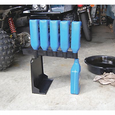 FUNNEL KING 32947 Oil Bottle Draining System Black 5 qt.