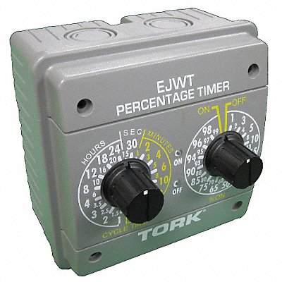 TORK EJWT ElectromechanCycleTimer 24hr Grey Metal