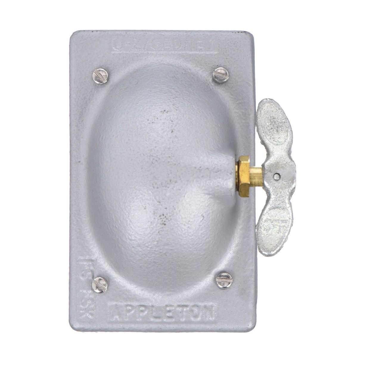 APPLETON ELECTRIC FSK1V Weatherproof Cover Vertical Grey