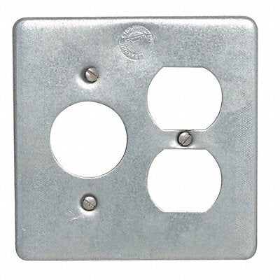 APPLETON ELECTRIC FSK2RL Weatherproof Cover Steel 4-5/8 In.H
