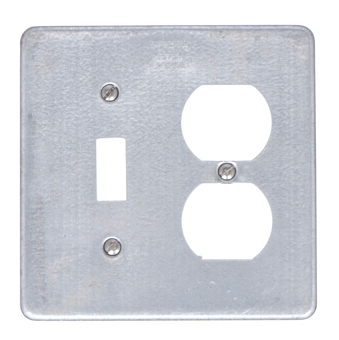 APPLETON ELECTRIC FSK2RSK Weatherproof Cover Steel 4-5/8 In.H