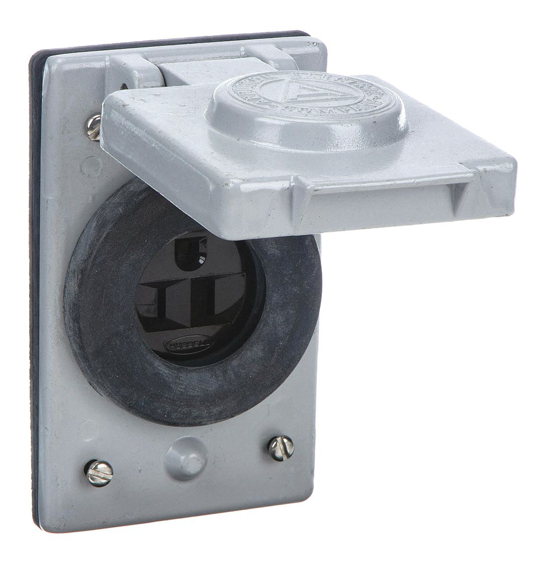 APPLETON ELECTRIC FSKJ515 Weatherproof Cover with Receptacle Vert.