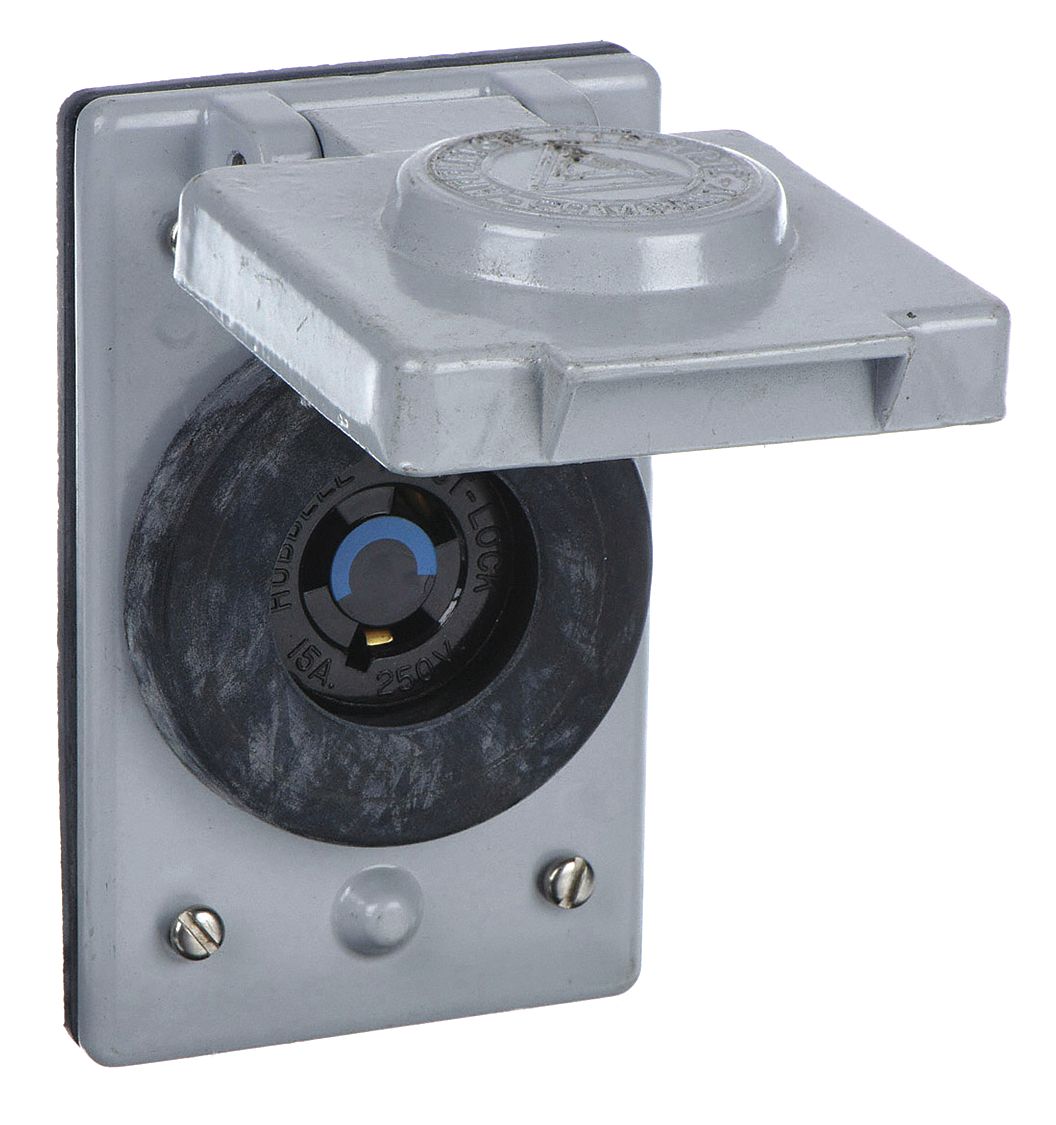 APPLETON ELECTRIC FSKJL615 Weatherproof Cover Grey 2-13/16 In.D