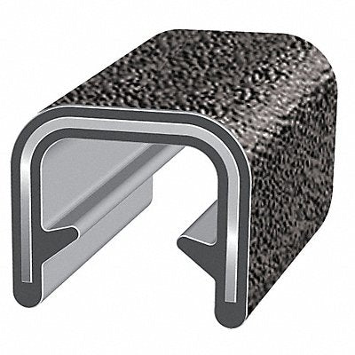TRIM LOK INC 150B2X14250 Edge Trim Alum Clip 0.42 In W 250 Ft