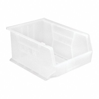QUANTUM STORAGE SYSTEMS QUS255CL Hang and Stack Bin Clear PP 8 in