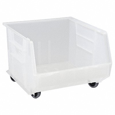 QUANTUM STORAGE SYSTEMS QUS275MOBCL Hang and Stack Bin Clear PP 11 in