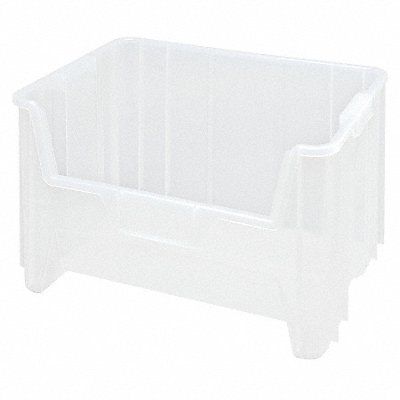 QUANTUM STORAGE SYSTEMS QGH700CL Bin Clear Polypropylene 12 7/16 in