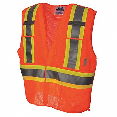 VIKING U6125OSM Safety Vest Mesh Orange S/M