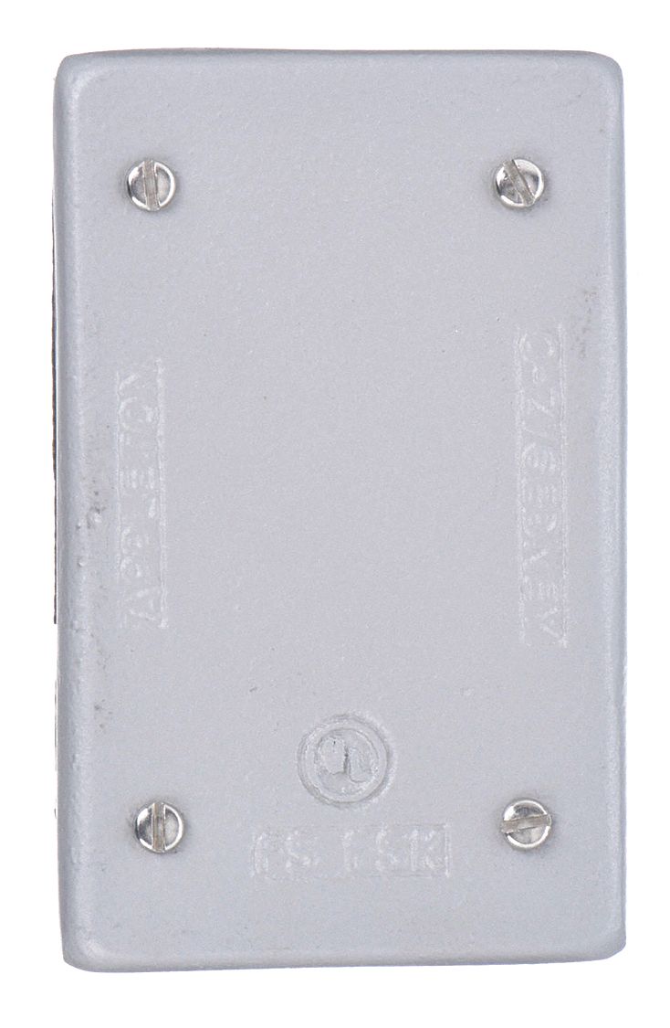 APPLETON ELECTRIC FSK1BCA Weatherproof Cover Copperfree Aluminum