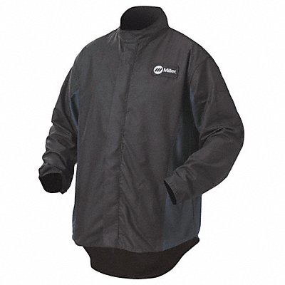 MILLER ELECTRIC 247117 Welding Jacket XL 30 Black/Navy