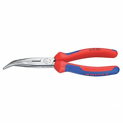KNIPEX 2622200 Bent Long Nose Plier 8 L 11/16