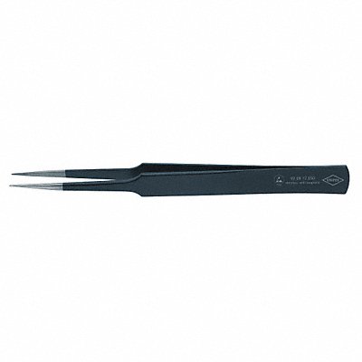 KNIPEX 922872ESD Precision Tweezers SS Straight 5 1/8 L
