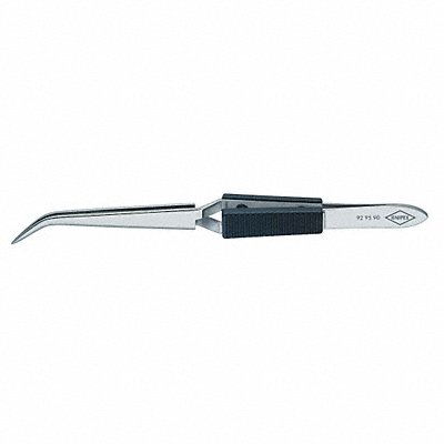 KNIPEX 929590 Cross Over Tweezers SS Bent 6 3/8 L