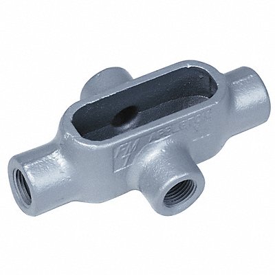APPLETON ELECTRIC X67 Conduit Outlet Body Iron X 2 In.
