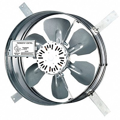 DAYTON 10W193 DAYTON Steel 8 H 15 W Exhaust Fan