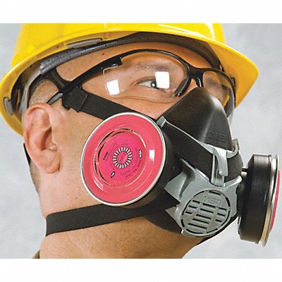 MSA 10X3024LN01 Half Mask Respirator Kit M Black
