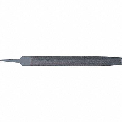 WESTWARD 10Z719 Cabinet Rasp File Bastard Half Rnd 10 In