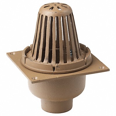 SMITH LIGHT COMMERCIAL 110Y02 Roof Drain 8 3/4 in W Square