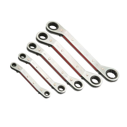 Kincrome 1115 Ratchet Ring Spanner Set 5 Piece