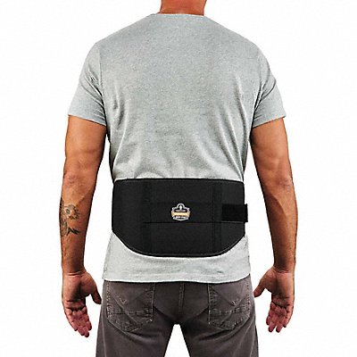 PROFLEX BY ERGODYNE 1500 Weightlifting Style Back Support Black S