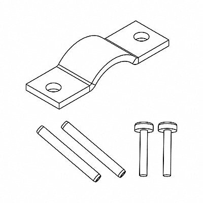 ANDERSON POWER PRODUCTS 115G3 Cable Clamp Steel