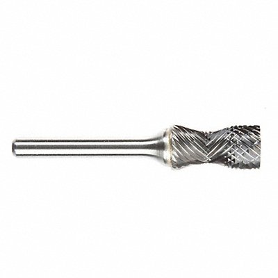 SGS PRO 11755 Cylinder Burr SA Carbide 1/4 Double Cut