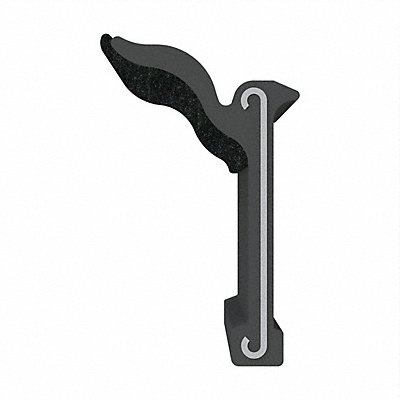 FAIRCHILD 11814X2 Edge Grip Seal Beltline WRSTP 8 ft Rubbr