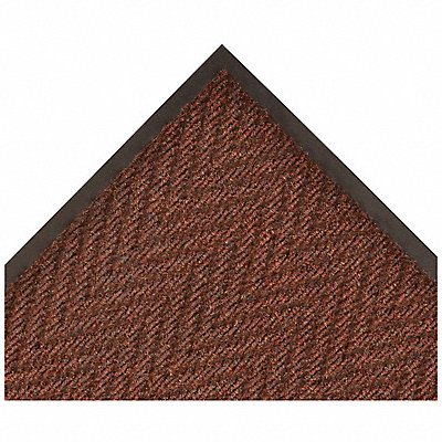 NOTRAX 118S0046BR E7325 Carpeted Entrance Mat Brown 4ft. x 6ft.