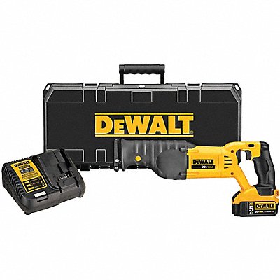DEWALT DCS380P1 Cordless Recip Saw Kit 3000 SPM 20VDC