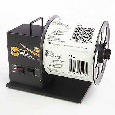 START INTERNATIONAL LR4500W Electric Label Rewinder 12-3/4 L 12V AC