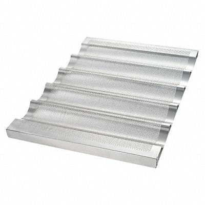 CHICAGO METALLIC 45505 Baguette/French Bread Pan 17 3/4 in W
