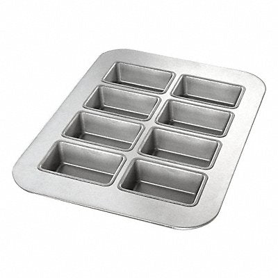 CHICAGO METALLIC 25100 Mini Loaf Pan 11 1/8 in W