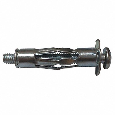 GRAINGER U305370120175 Wall Anchor Steel 1 3/4 in L PK100