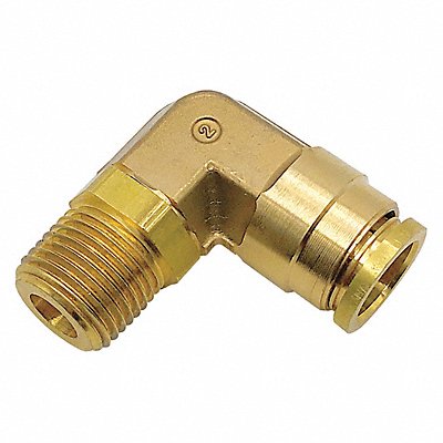 PARKER 169PTC64 90Deg Swivel Male Elbow 3/8 In