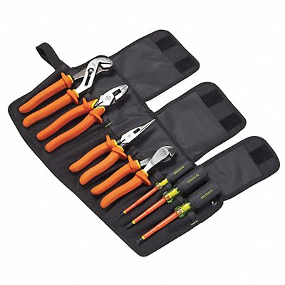 GREENLEE 015901INS Insulated Tool Set 7 pc.