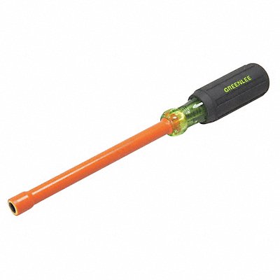 GREENLEE 025312NHINS Nut Driver 1/4 Hollow Ins 6