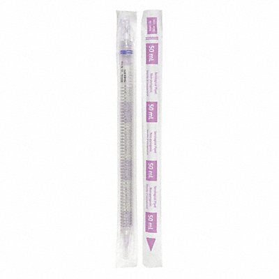 LAB SAFETY SUPPLY 11L810 50mL Pipet Individually Wrap/Bag PK90