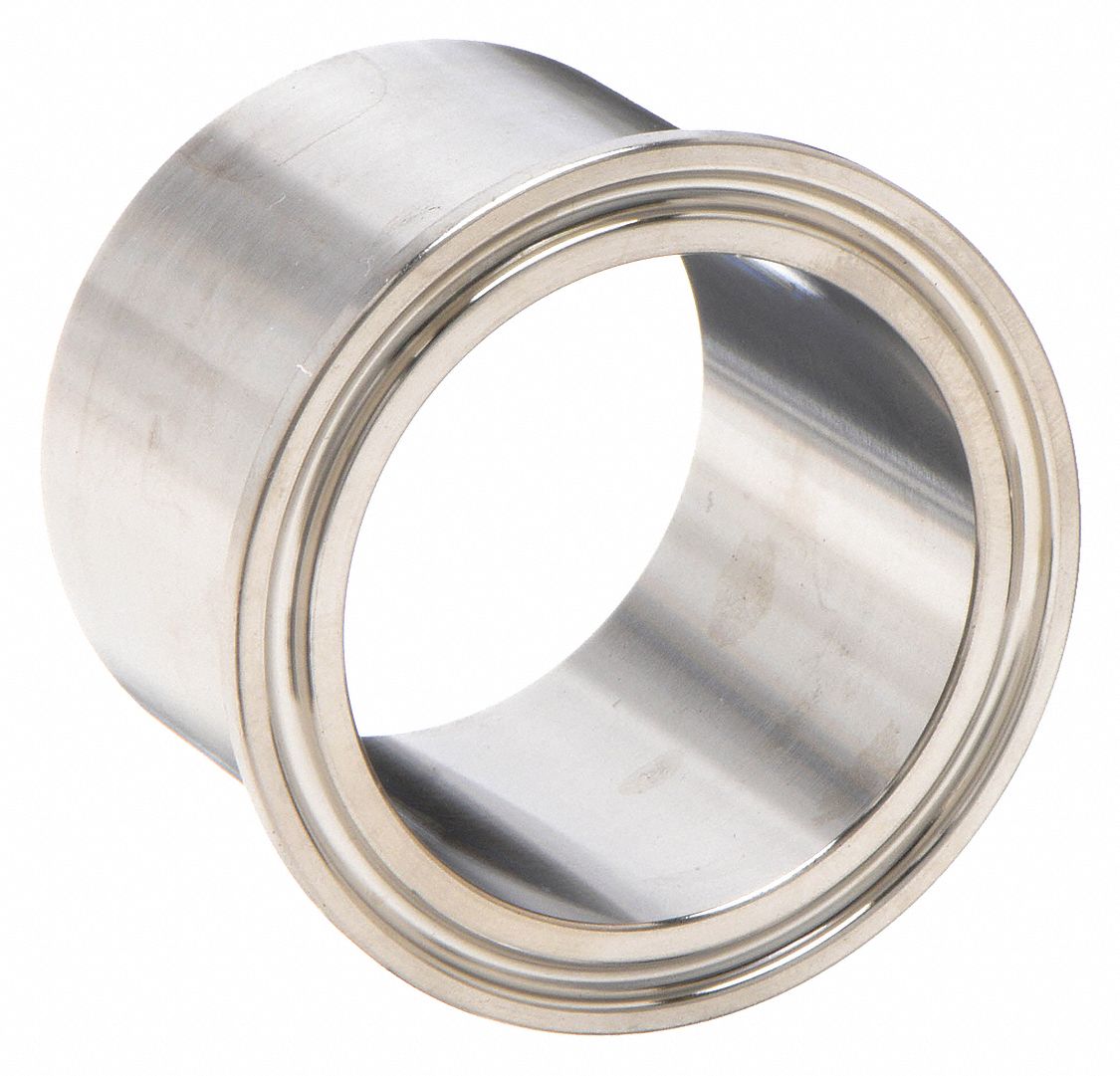 GRAINGER EG14W6L25 Ferrule Clamp 2-1/2