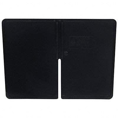 QUANTUM STORAGE SYSTEMS CD1265 Divider 6 5/8 in Black 10 PK10